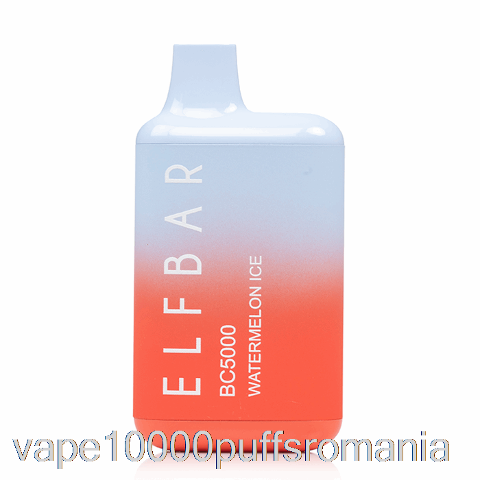 Vape Romania Bc5000 0% Zero Nicotină De Unică Folosință Pepene Gheață